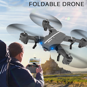 Drone Wifi FPV Quadcopter With G-sensor Altitude Hold Foldable Selfie - Dronybee