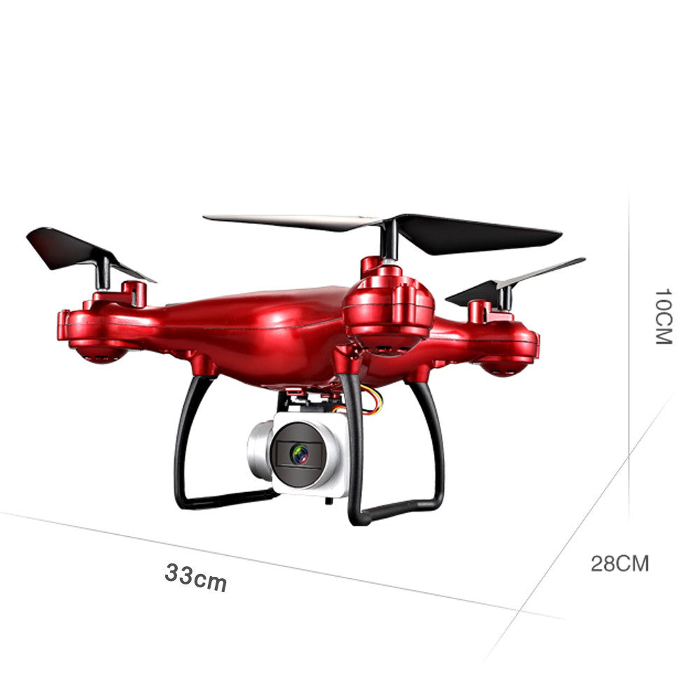 1800mAh High Capacity Battery 0.3MP 4CH 6-Axis Headless Mode RC Helicopter Drone - Dronybee