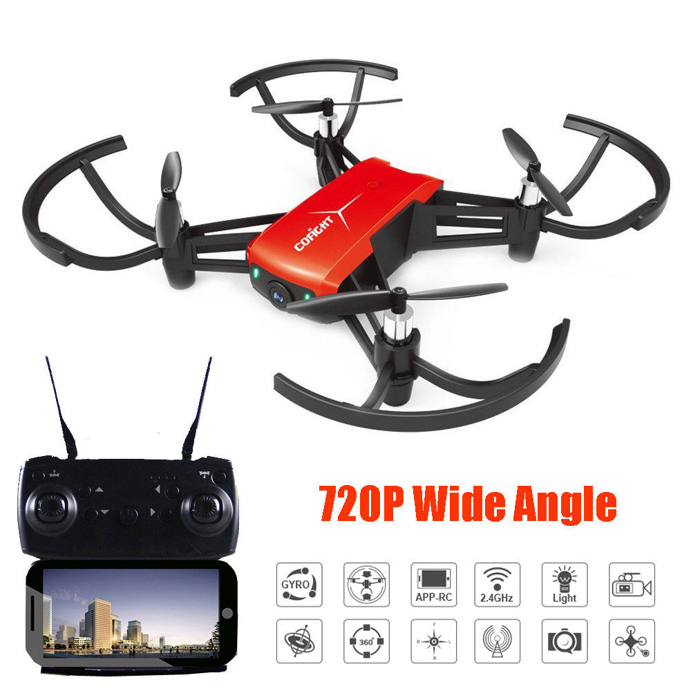 1802 720P Wide Angle HD Camera Wifi FPV Drone Altitude Hold RC Mini Quadcopter - Dronybee