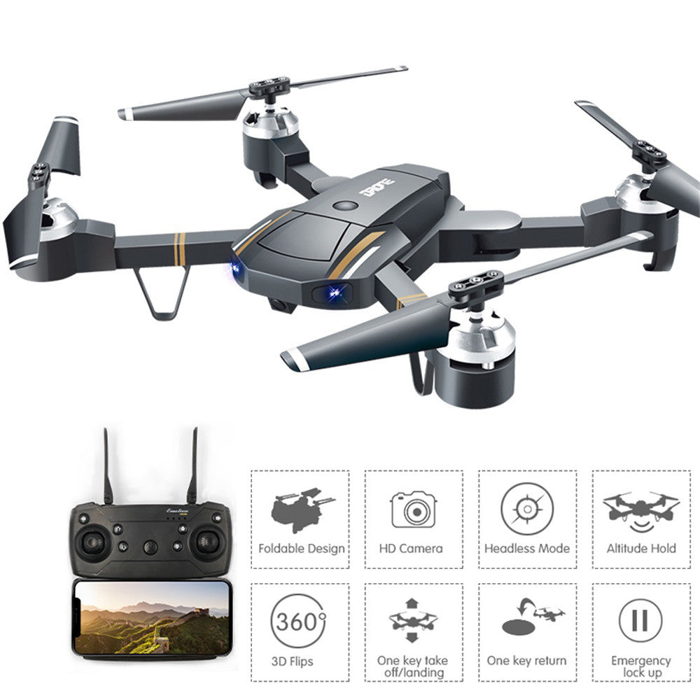 E58 Attitude Hold 2.4Ghz 4CH 1080P HD Camera Wifi FPV RC Drone Selfie Quadcopter - Dronybee