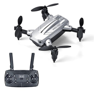 69608 2.4G RC Selfie Smart Drone FPV Quadcopter Aircraft with 0.3MP HD Camera Real -time Altitude Hold Headless Mode 3D Flip - Dronybee